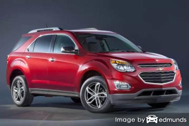 Insurance rates Chevy Equinox in Madison