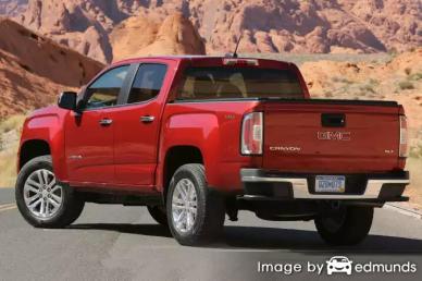 Insurance rates GMC Canyon in Madison