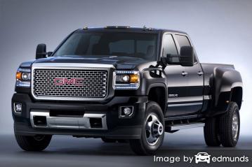 Insurance rates GMC Sierra 3500HD in Madison