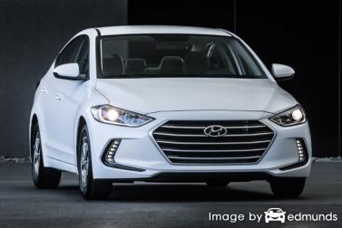 Insurance quote for Hyundai Elantra in Madison