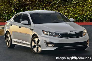 Insurance rates Kia Optima Hybrid in Madison