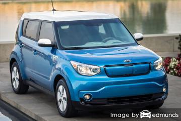 Insurance rates Kia Soul EV in Madison