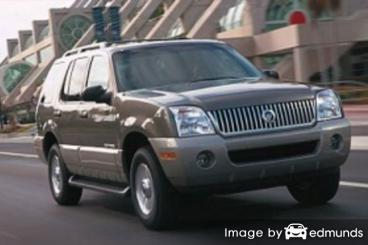 Insurance rates Mercury Mountaineer in Madison