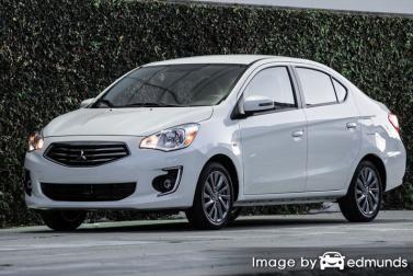 Insurance quote for Mitsubishi Mirage G4 in Madison