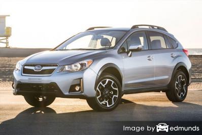 Insurance rates Subaru Crosstrek in Madison