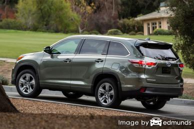 Insurance rates Toyota Highlander Hybrid in Madison