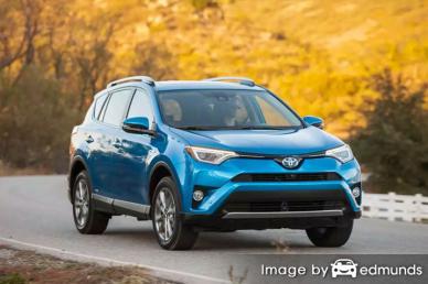 Insurance rates Toyota Rav4 Hybrid in Madison