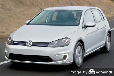 Insurance quote for Volkswagen e-Golf in Madison